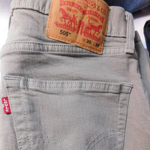 Levi's Jeans 505 Quantity of 5 Pairs Men's Sizes - Picture 2 of 8